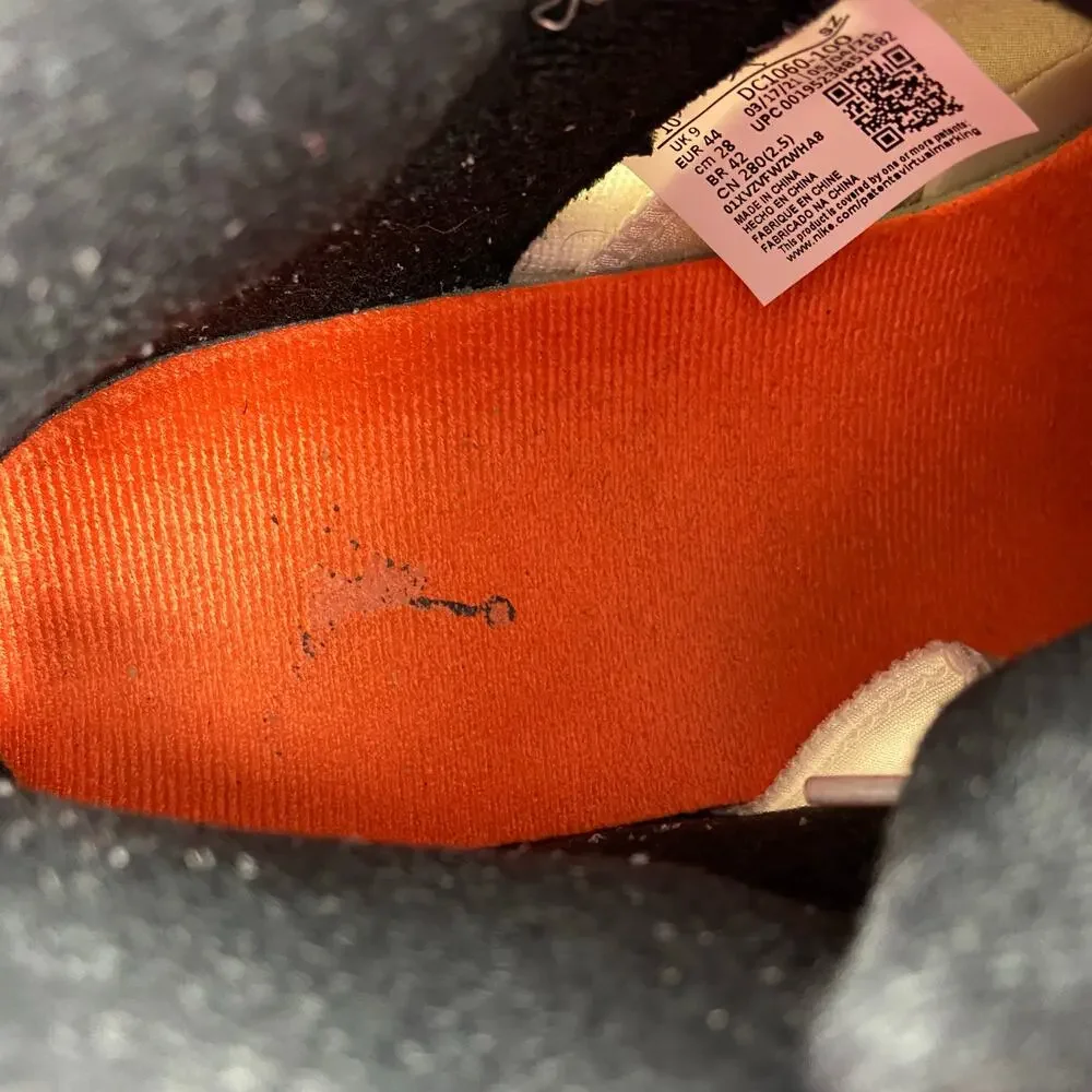 Nike Air Jordan 5 Retro Shattered Backboard Sail Orange DC1060 100 Men's Sz 10